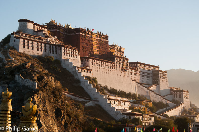 Early morning light on the Potala Palace