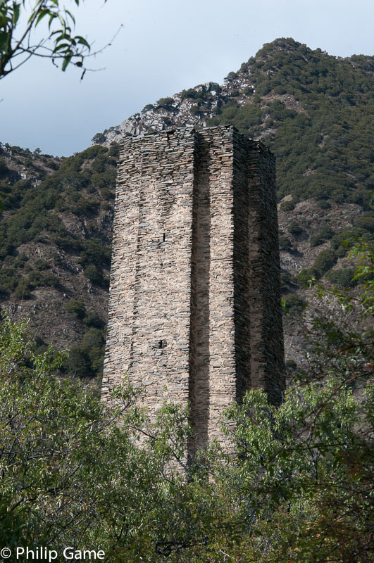 Stone fortress towers of Xiuba