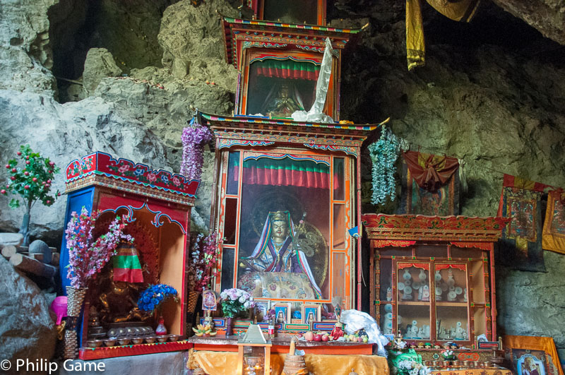 A revered meditation retreat inside a cave