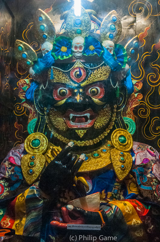 Guardian demon from Buddhist mythology