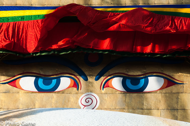 Boudhanath Stupa was quickly restored after the April 2015 earthquake