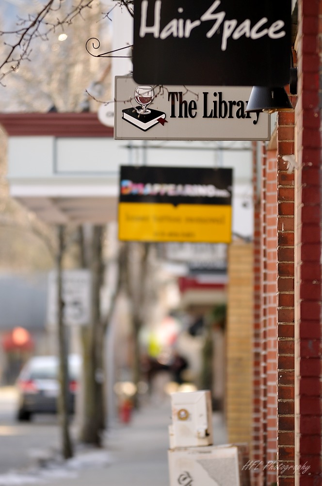 Week 6- Easthamtpn Signage- Romantic View of  the Arts Block.JPG