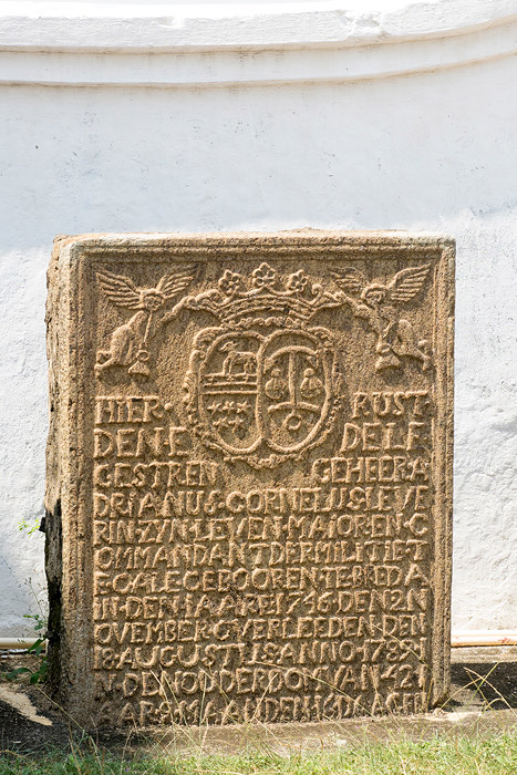 Tombstone in Dutch Reformed Church