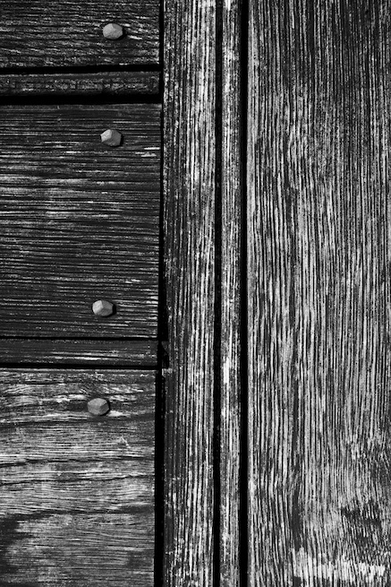Weathered Wood on an Old Barn