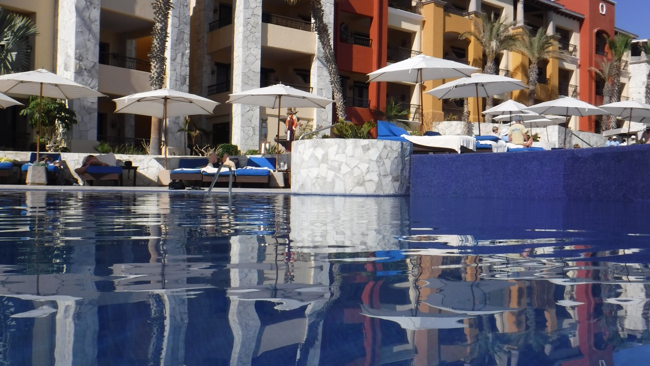 Hacienda Encantada Pool Reflections