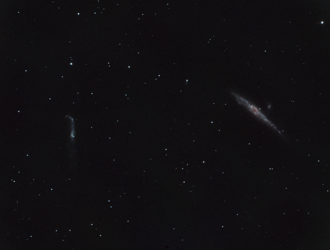 Whale and Hockey Stick Galaxies