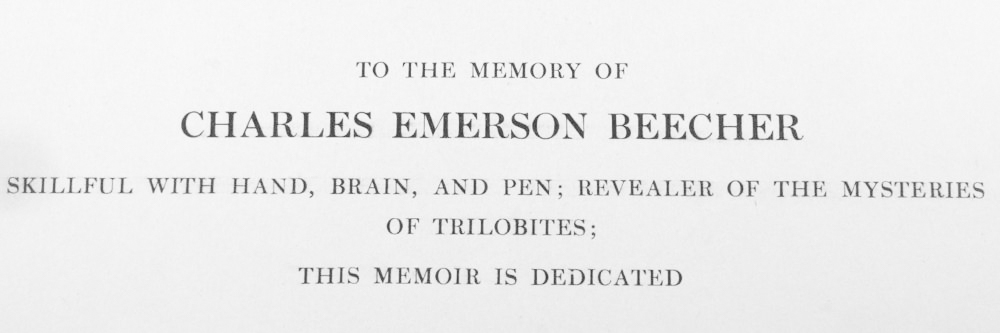 Beecher dedication in Raymond (1920)