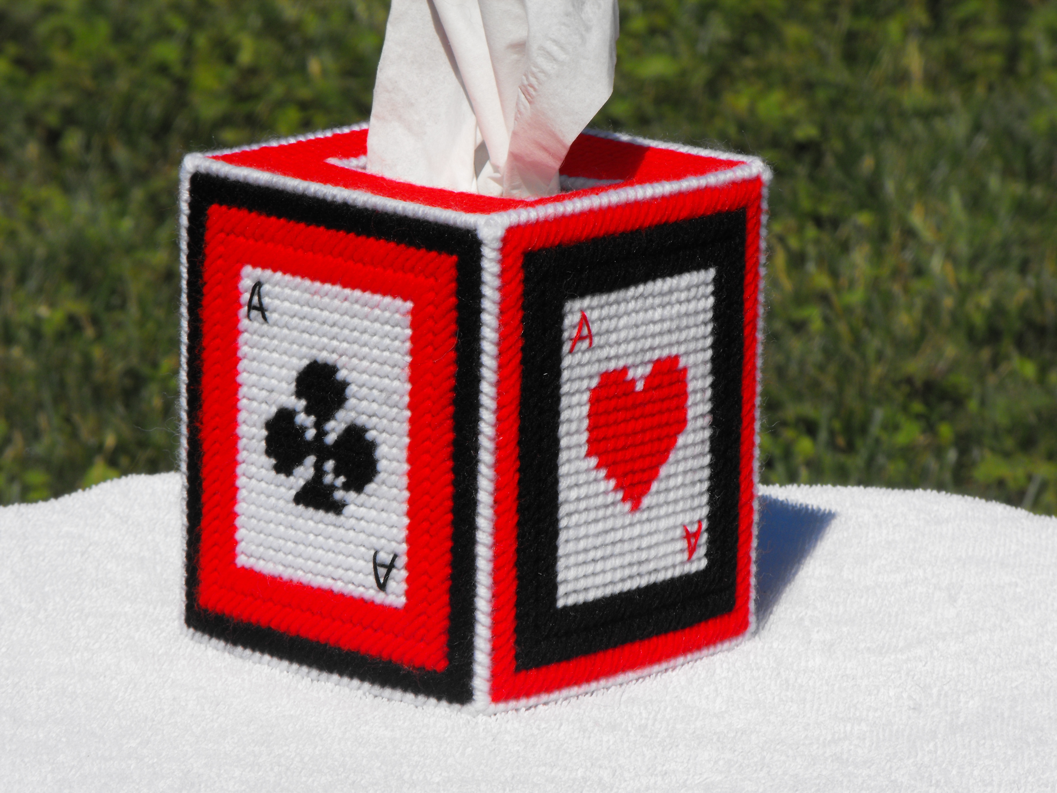 Playing Cards Tissue Box 2