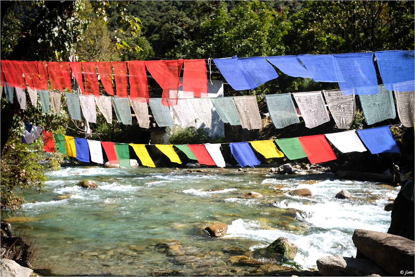 Land of Prayer Flags and Clear Water