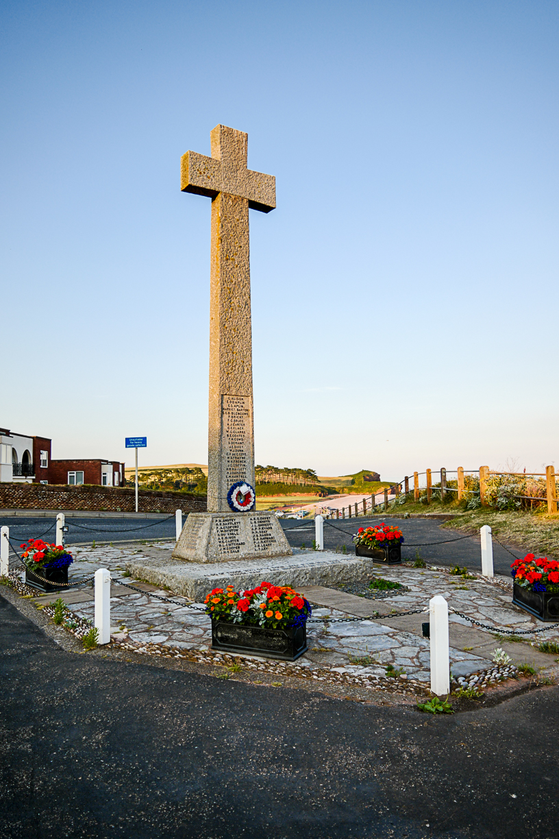 Sunset at the memorial