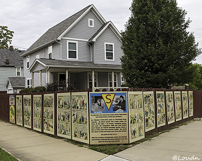 superman: joe shuster's childhood home