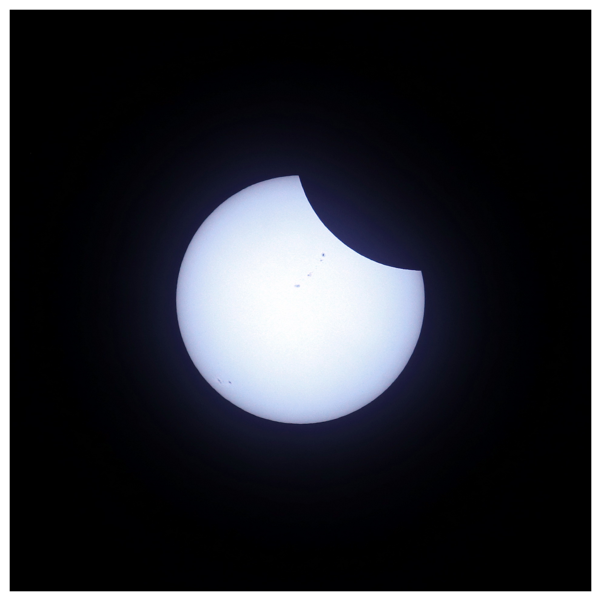 2017 total eclipse - Central City NE