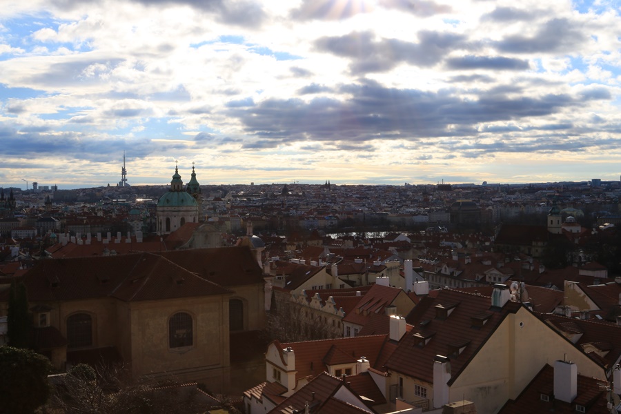 Prague. View from the Castle Square