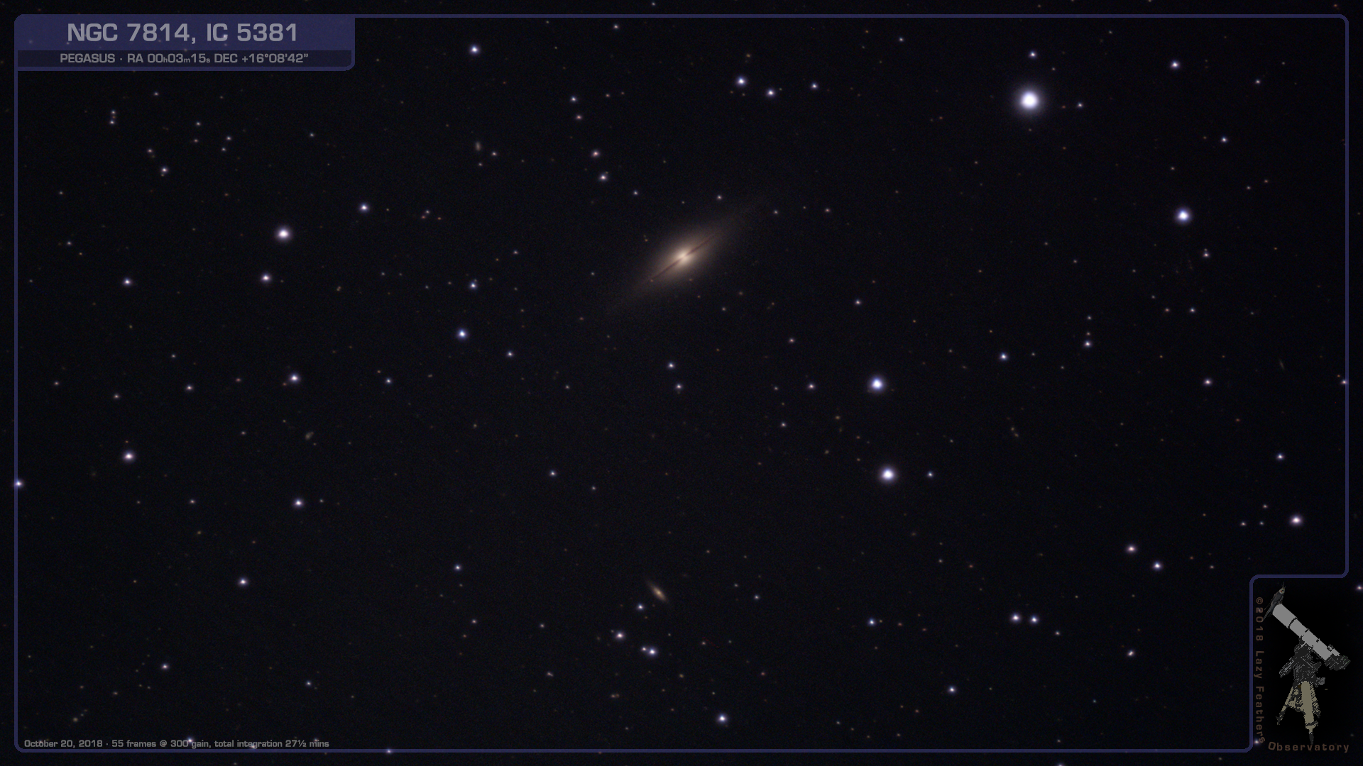 NGC 7814 & IC 5381