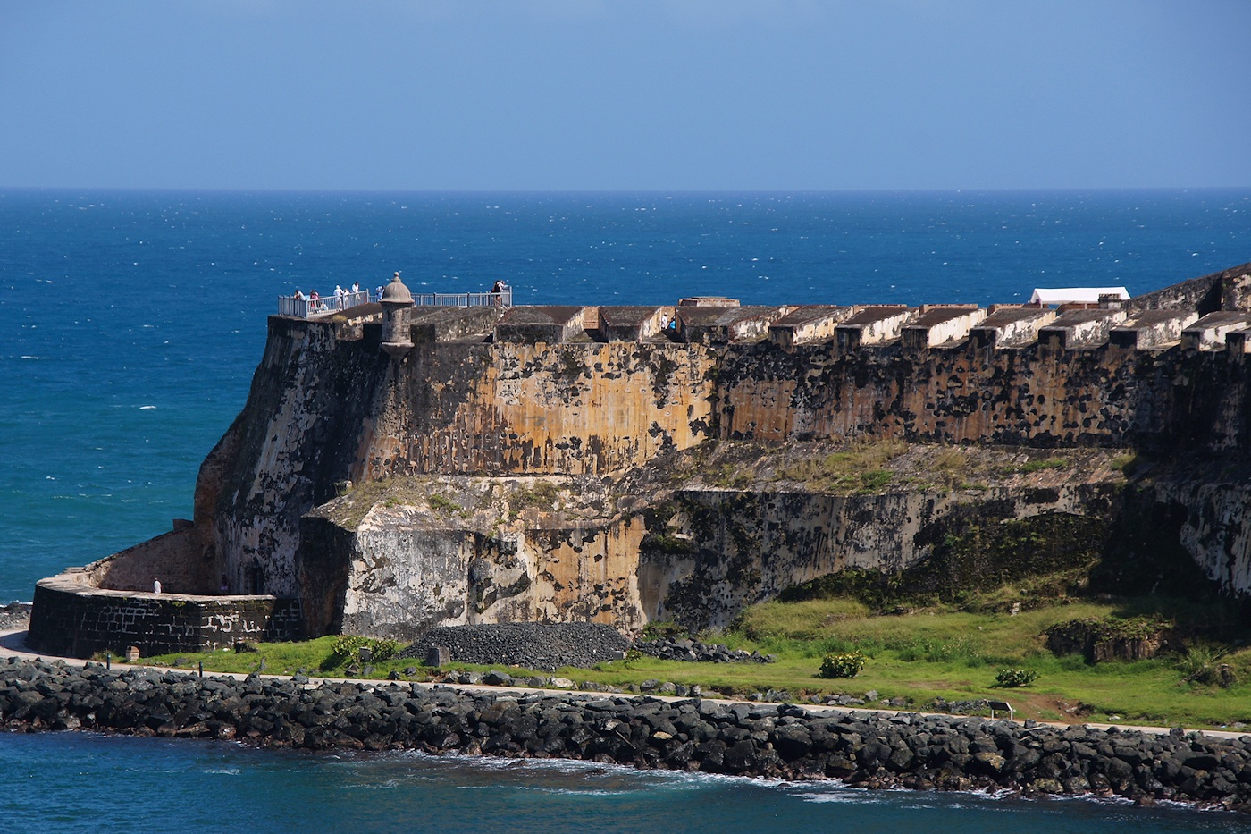 Closeup of Castillo San Felipe Del Morro