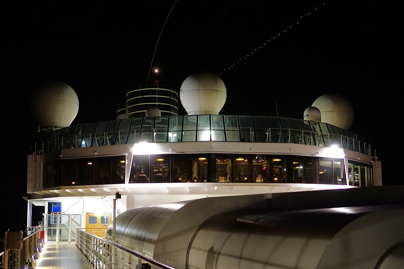 Eurodam Silk Den from the outer decks