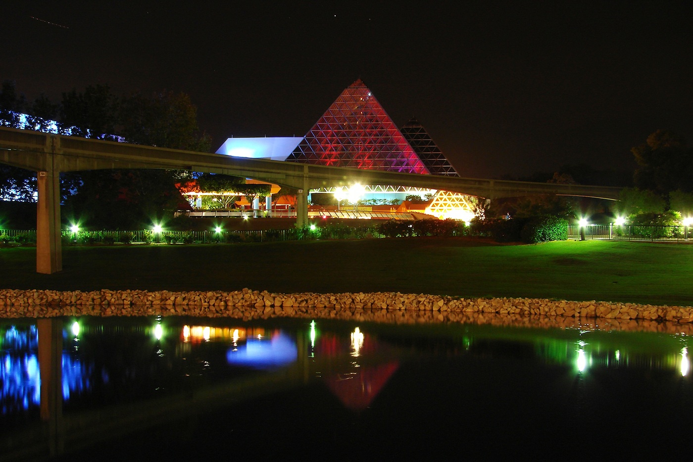 Journey into Imagination night lights