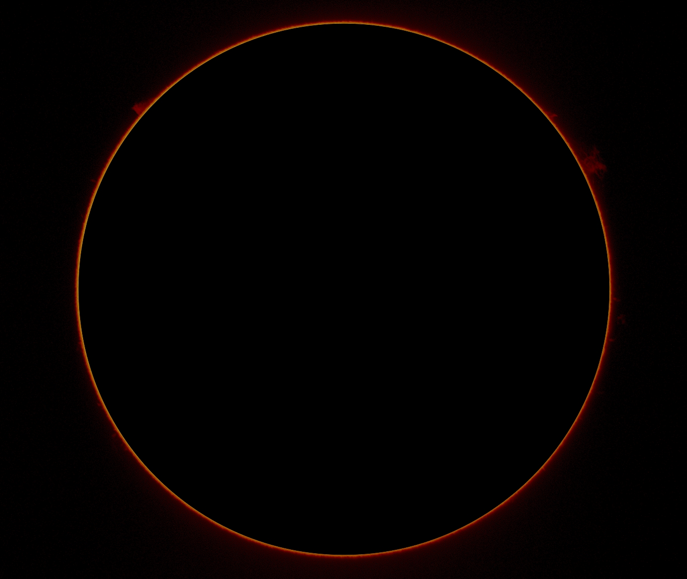 Solar Rim Disc 25 February 2017