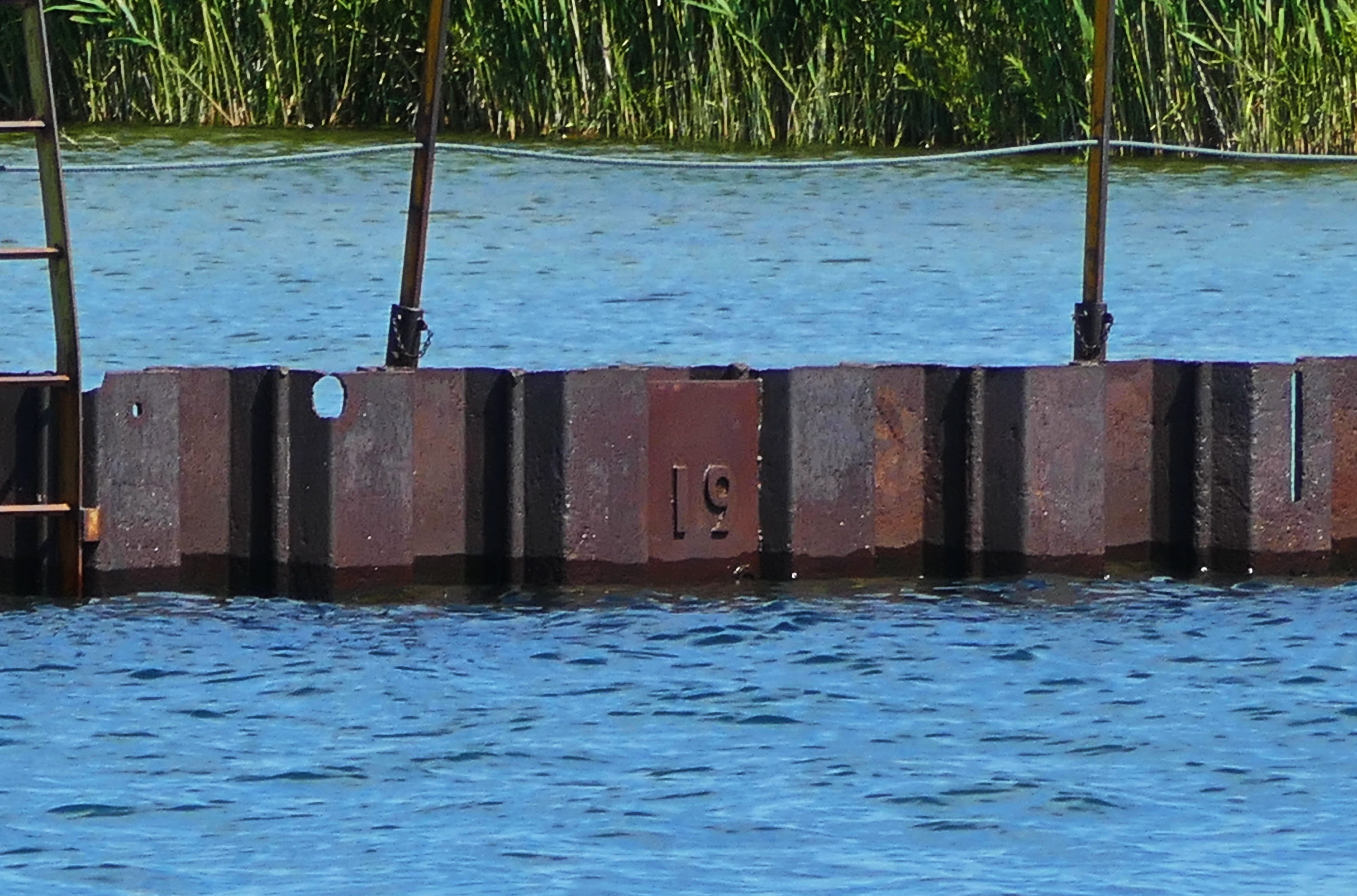 Collingwood Side Launch Basin July, 9 2018 (4 feet higher than Sept 29, 2012)