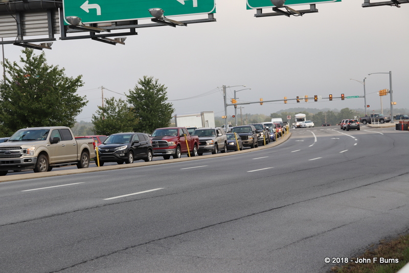 Wednesday Morning Vendor Traffic Jam - 8 AM