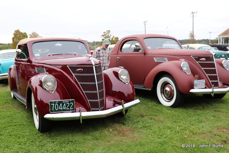 1937 Lincoln Zephyr Convertible Coupe & Coupe