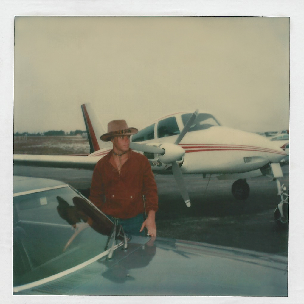 Cessna 310 that belonged to a friend from NYC. We flew the plane from Ft Lauderdale to Key West.