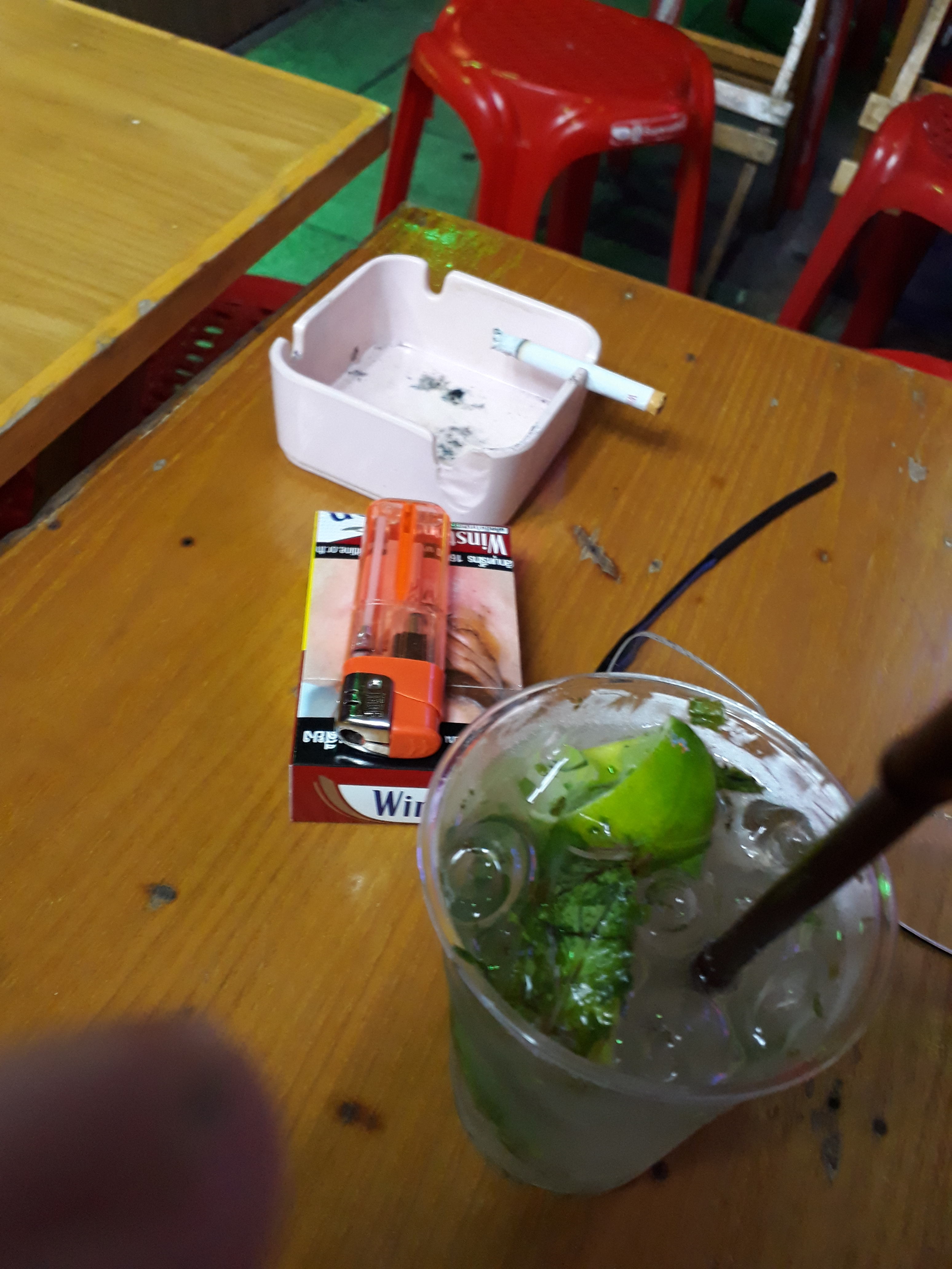 Very Strong Mojito. Khao San Road. Bangkok.