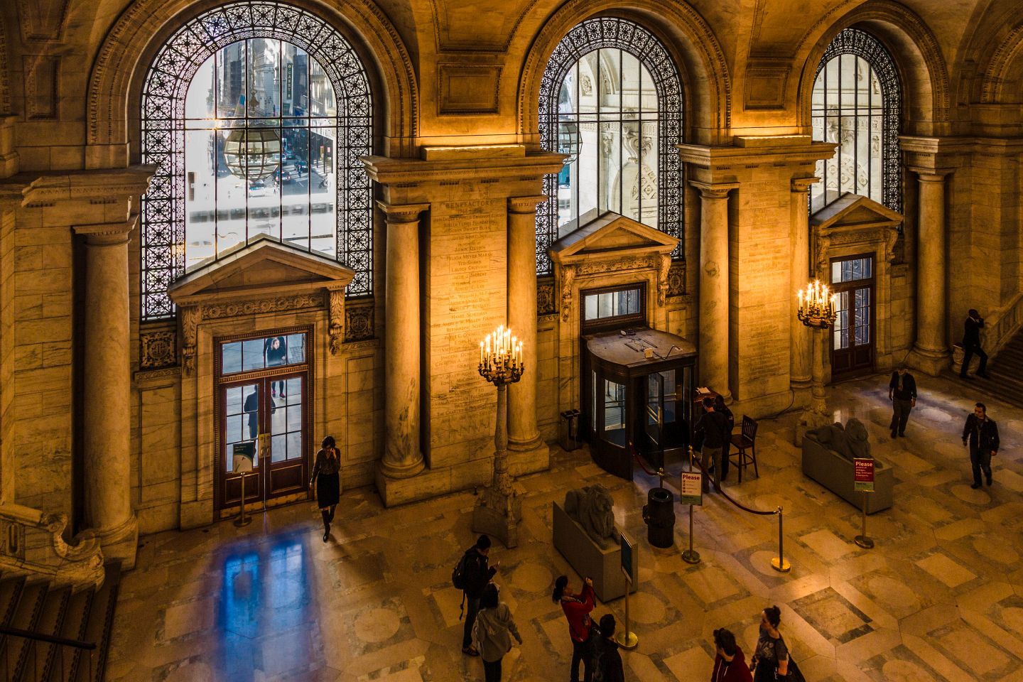 Library Entrance