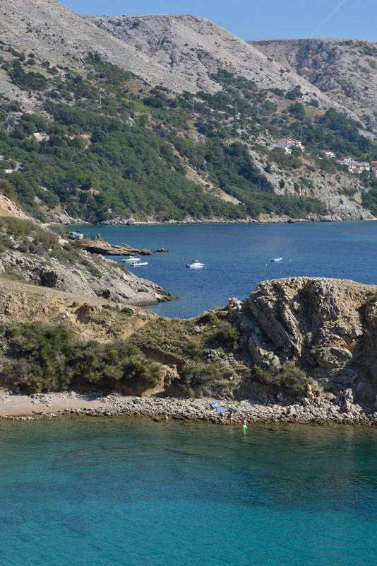 Krk Island, Stara Baska Coast