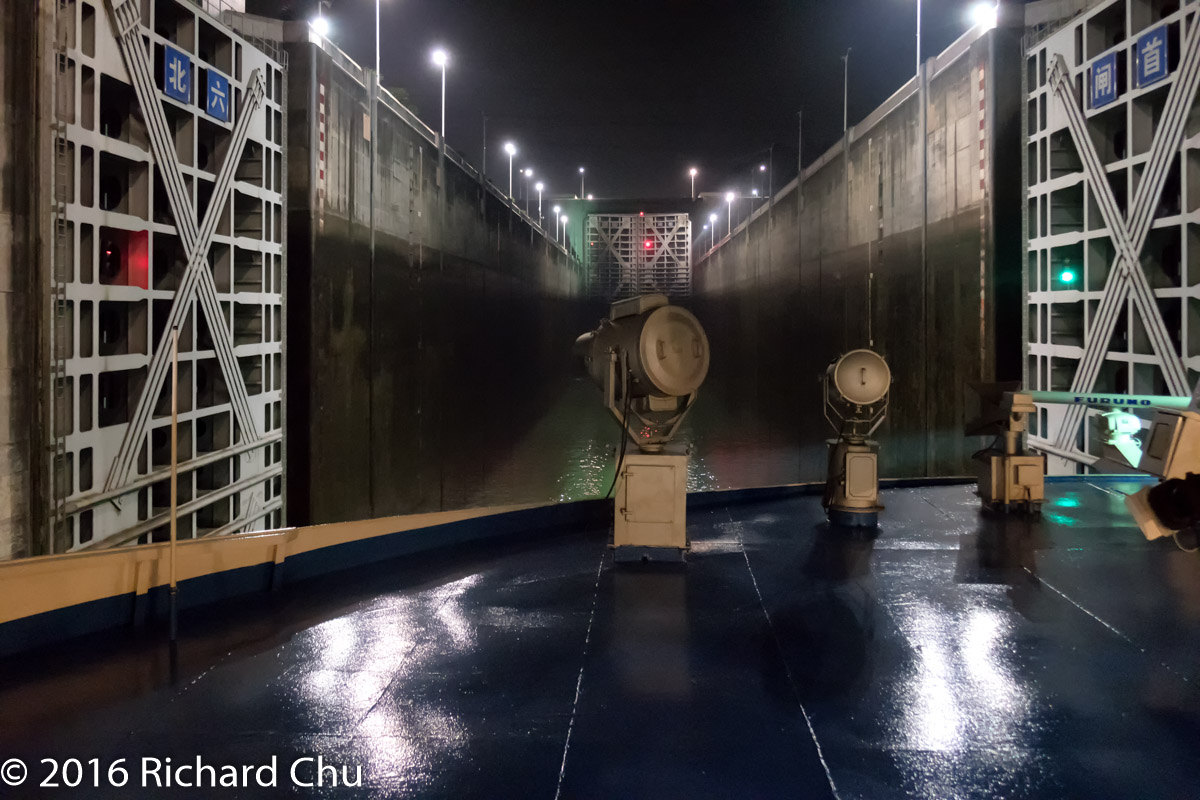 Three Gorges Dam Five-Step Ship Lock