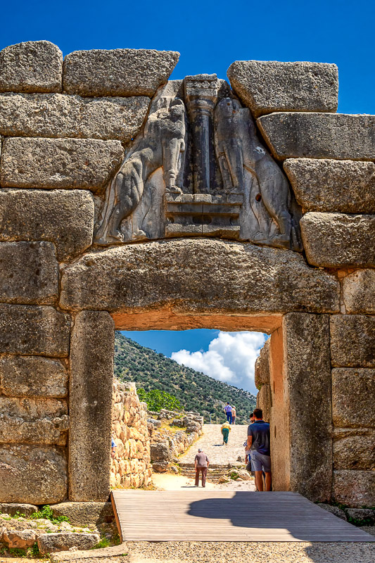 The Lion Gate, Mycenea