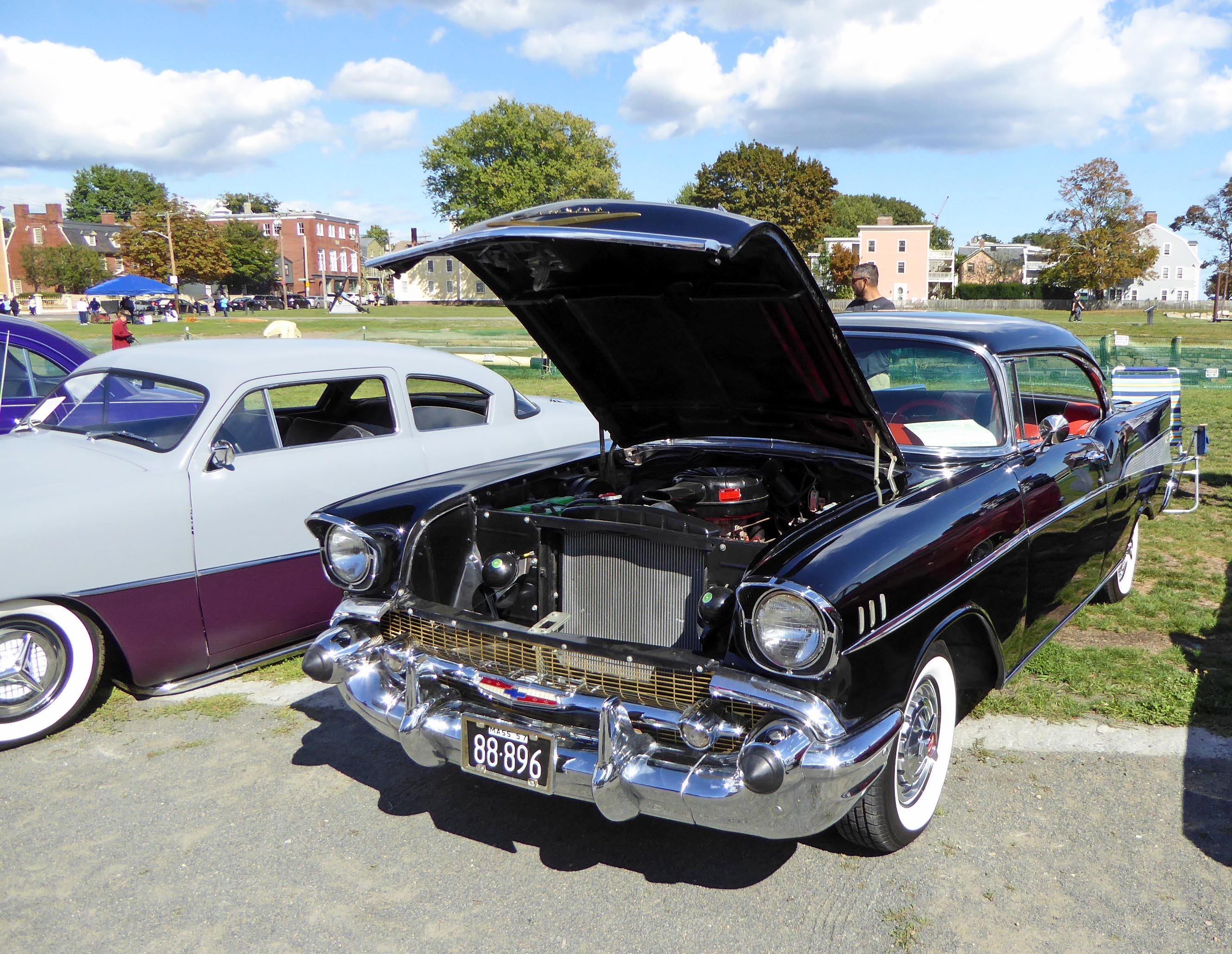 Car Show at Salem Harbor, MA