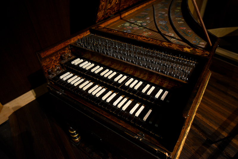 Harpsichord (Toulouse 1679), Musical Instruments Museum, Brussels