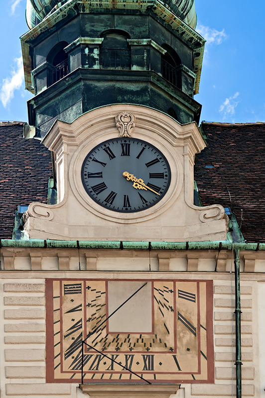 Clock And Sundial