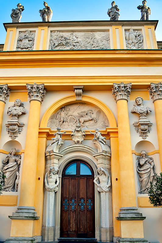 Royal Palace In Wilanow