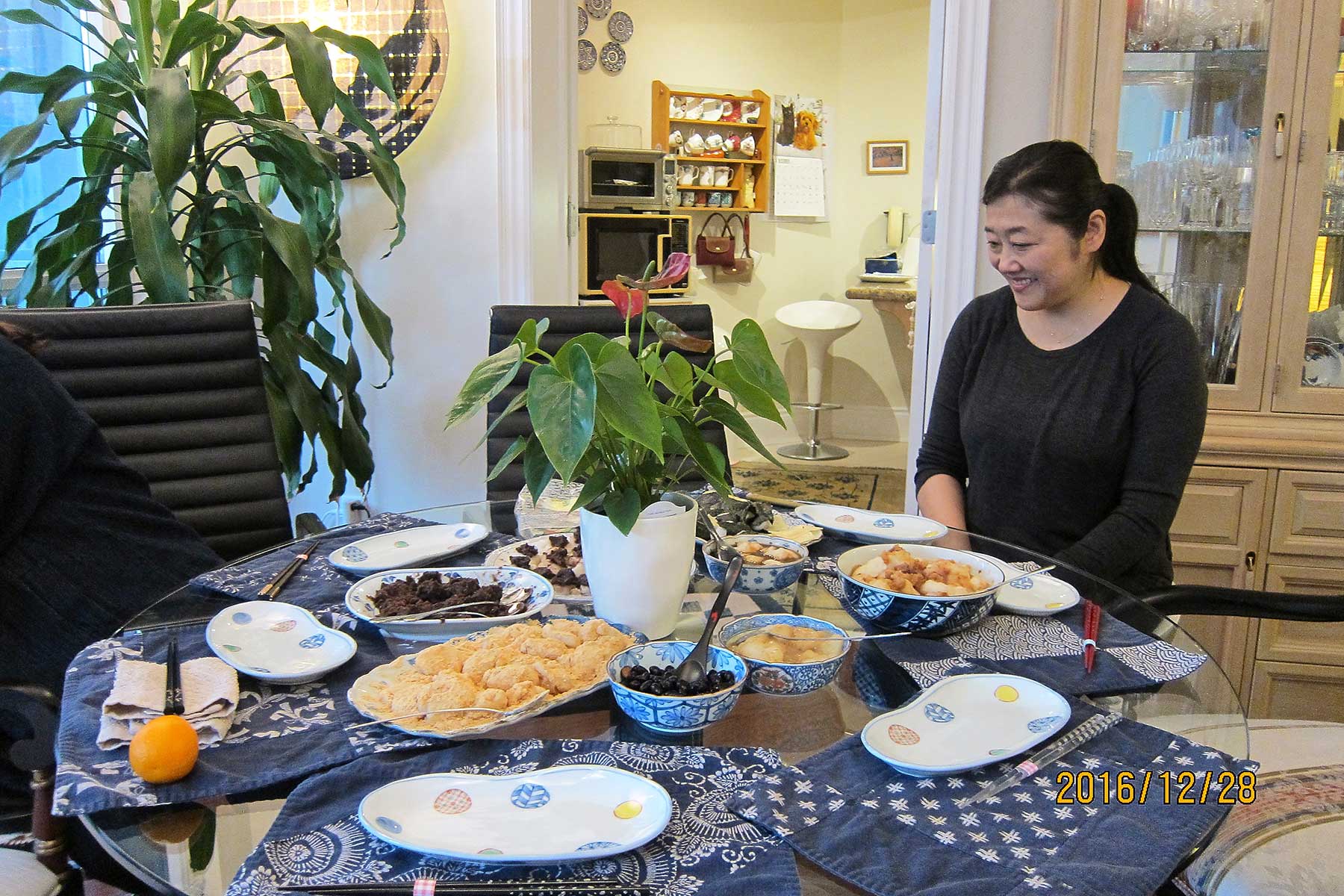 Preparation for a lunch