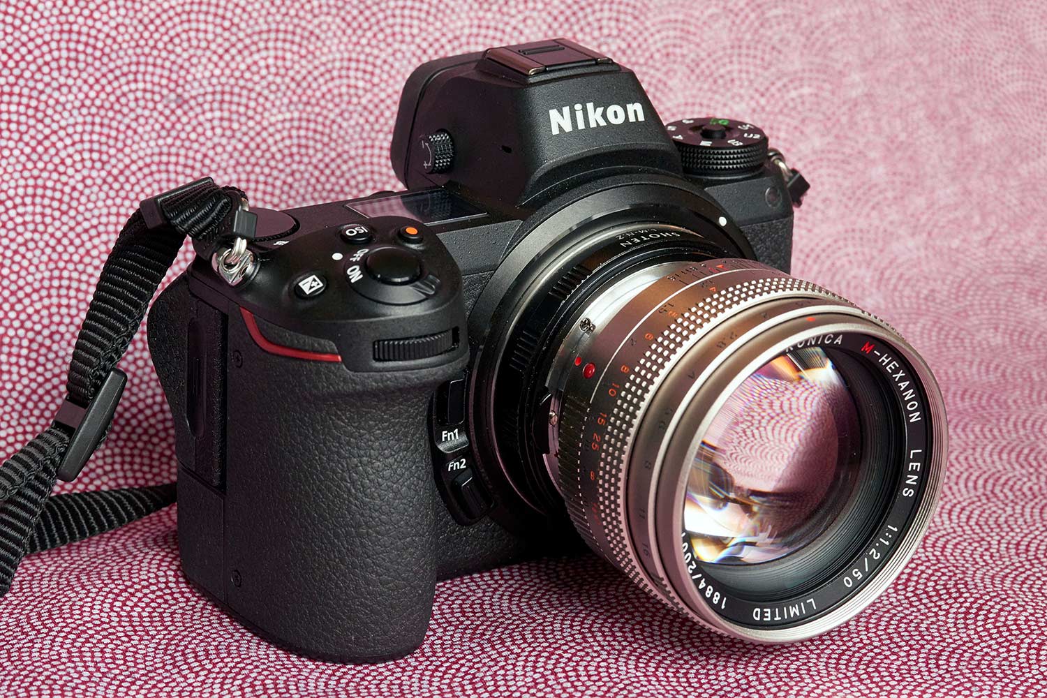 <span class=error>M</span>-Hexanon 50mmF/1.2 with NIKON Z7