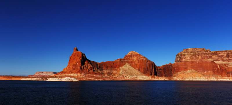 Blue of the Lake and Sky