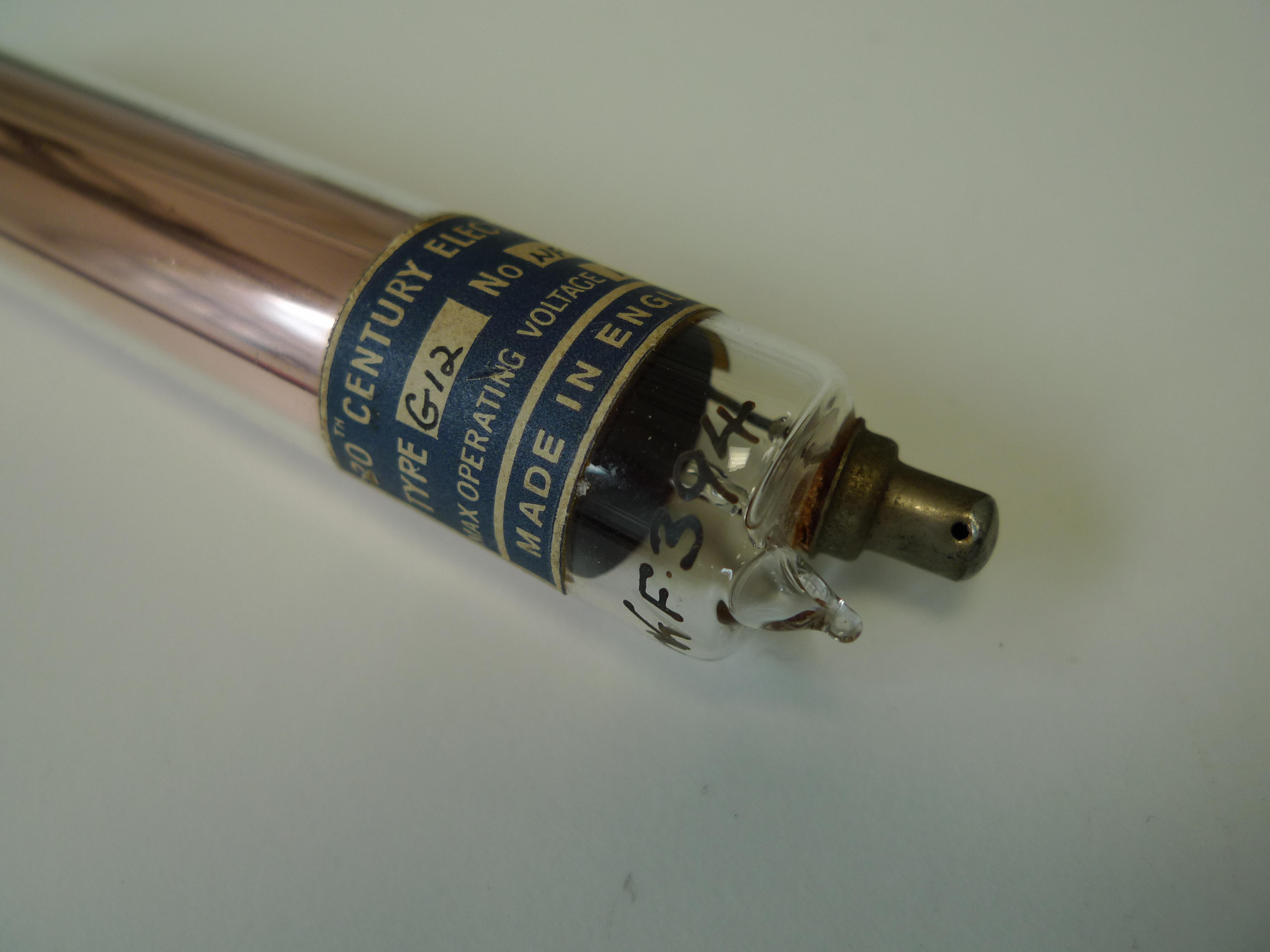 Gieger-Muller tube. 20th Century.