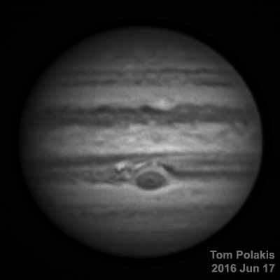 Jupiter's changing Great Red Spot - 37 years