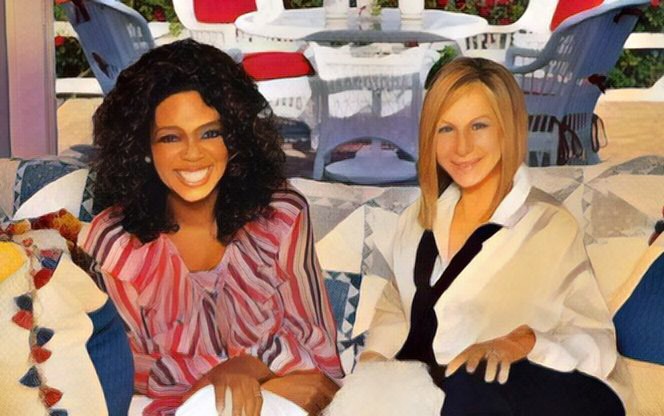 Oprah and Barbra
