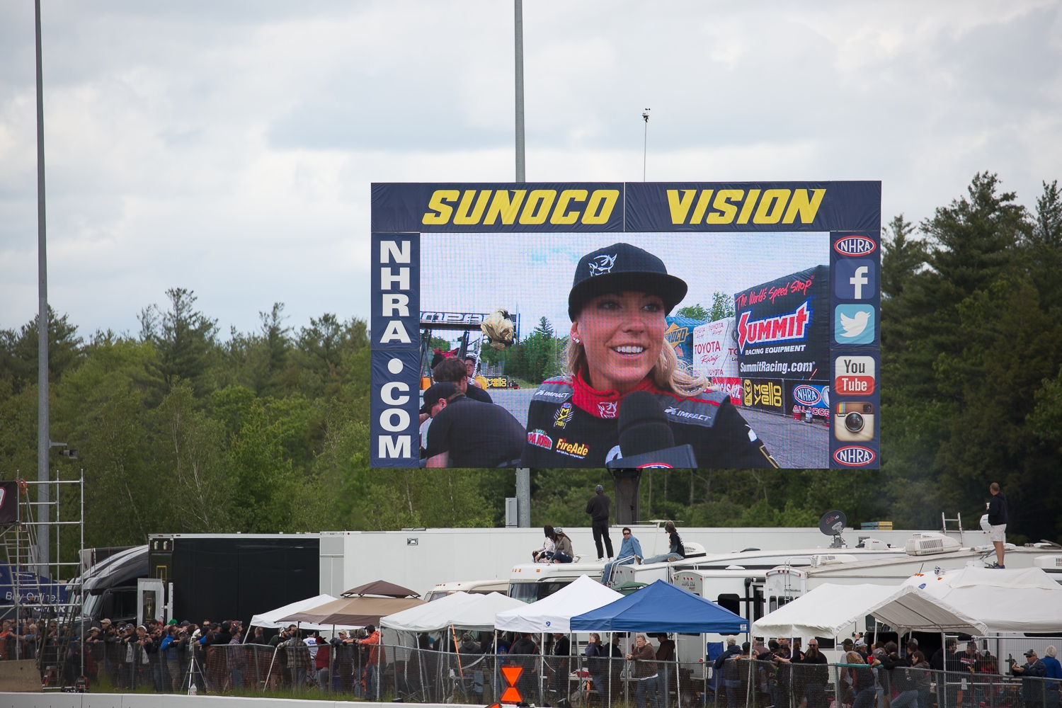 Leah Pritchett after her big win