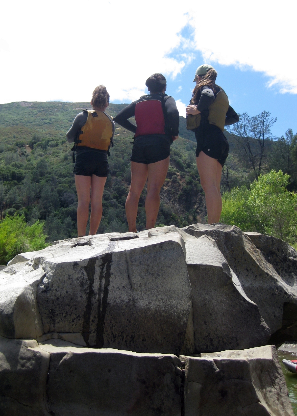 Mother and Daughters at Cache Creek