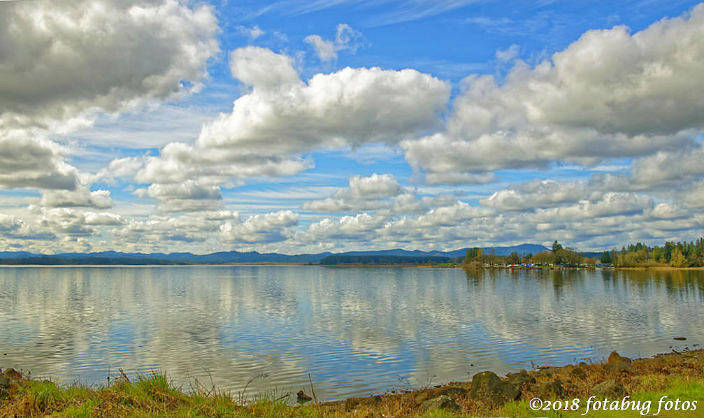 Clouds Over Fern Ridge Lake