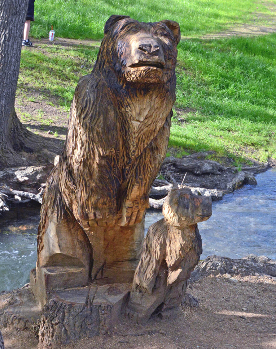 chainsaw art?