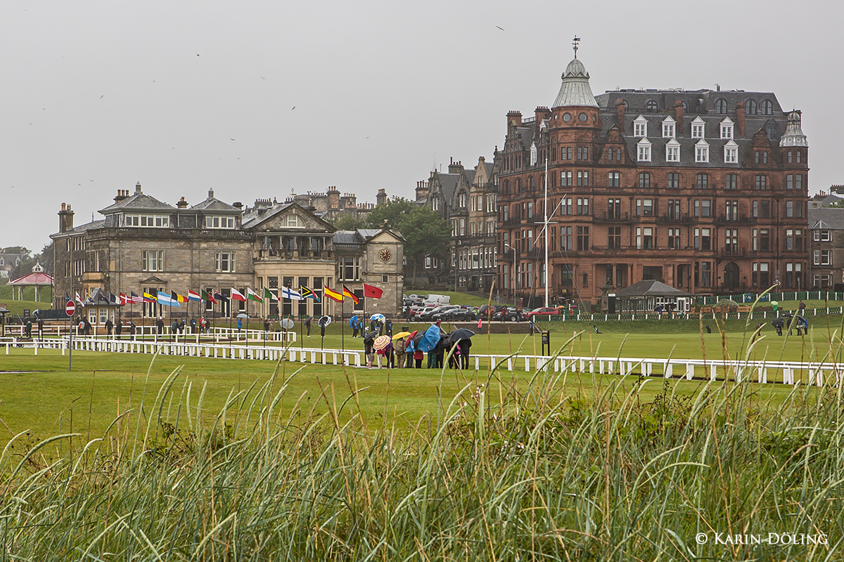 The Old Course, angeblich der lteste noch existierende Golfplatz der Erde