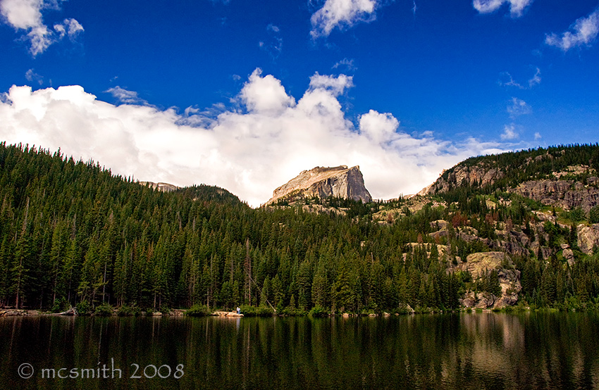 Hallett Peak from Bear Lake