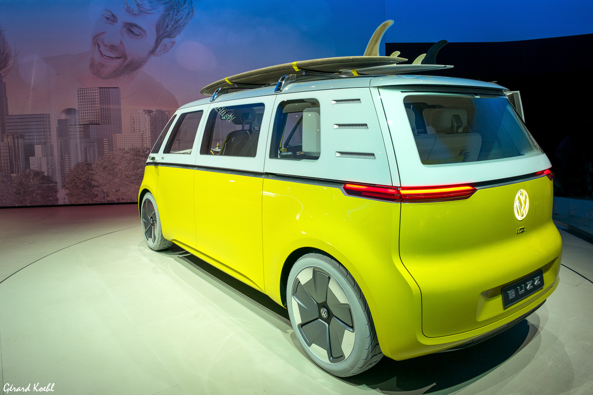 Volkswagen ID Buzz Concept : le Combi en mode lectrique 