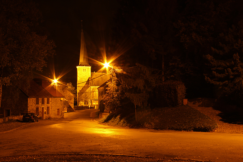 De kerk in Jalhay