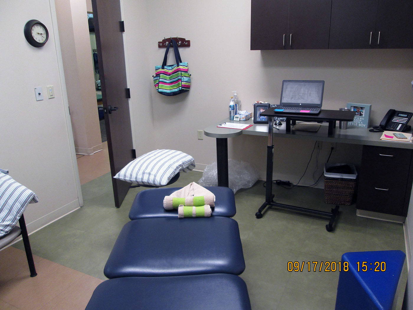 Physical therapy room.